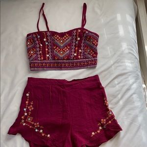 Xhilaration two piece set